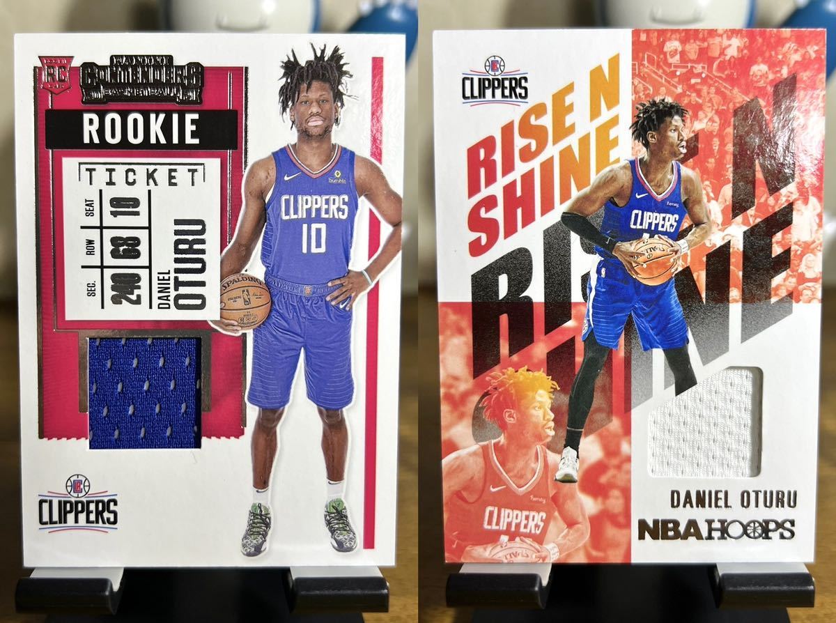 2020-21 NBA PANINI DANIEL OTURU RC Rookie 23枚セット_画像8