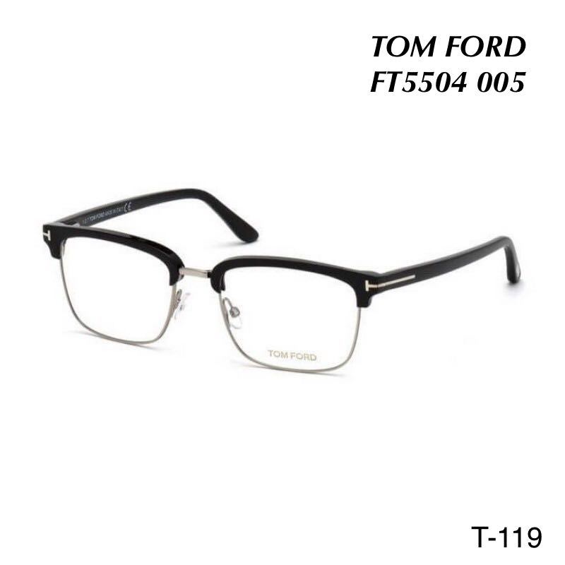 TOM FORD トムフォード FT5504 005 Eyeglass Frames メガネフレーム 新品未使用　TF5504 005