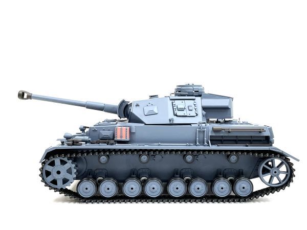 【塗装済み完成品 赤外線バトルシステム付 対戦可能】 HengLong Ver.7.0 2.4GHz 1/16 戦車ラジコン ドイツ陸軍 IV号 F2型 3859-1_画像4