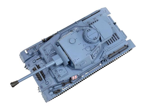 【塗装済み完成品 赤外線バトルシステム付 対戦可能】 HengLong Ver.7.0 2.4GHz 1/16 戦車ラジコン ドイツ陸軍 IV号 F2型 3859-1_画像9