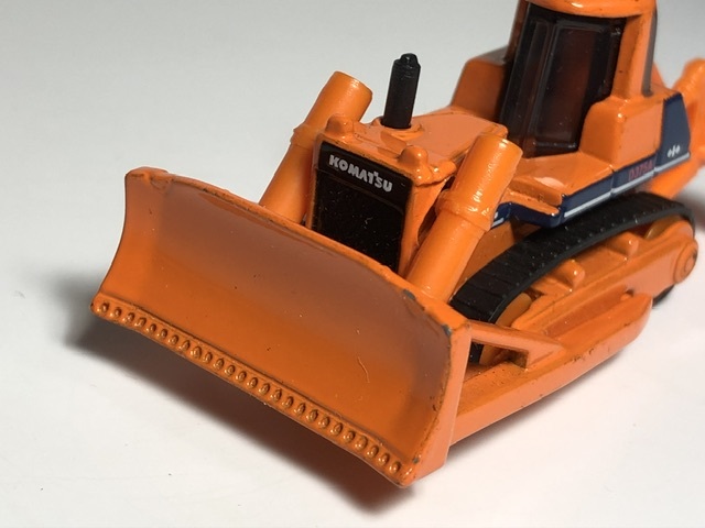 1994 year Tomica can limited goods * Komatsu D375A-2 large bulldozer * rare color orange / beautiful goods 