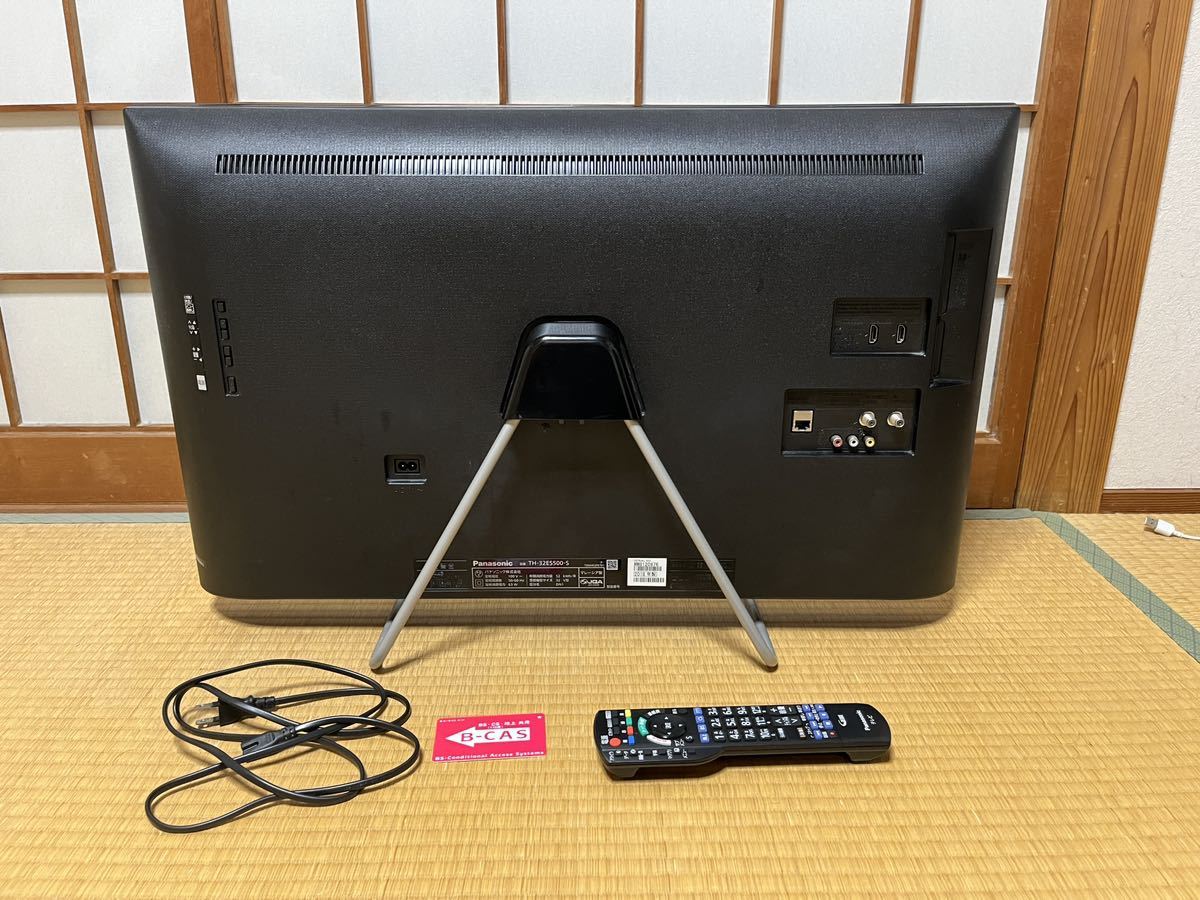 送料込み！　無線LAN搭載　ネット動画対応　パナソニック　VIERA TH-32ES500 LED液晶テレビ 録画対応_画像4