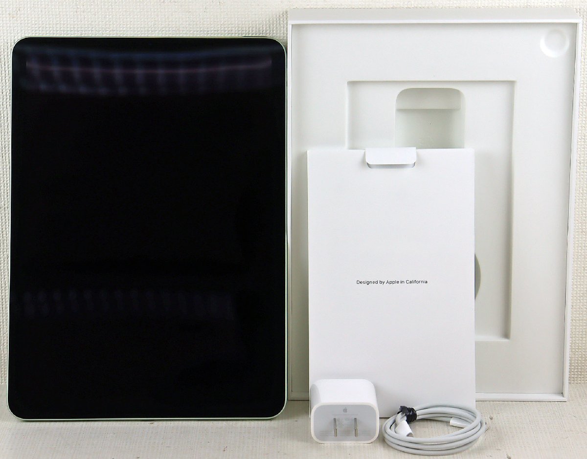 S☆中古品☆タブレットPC 『iPad Air 第4世代 MYFR2J/A Wi-Fiモデル グリーン』 Apple/アップル 2020年秋モデル 10.9インチ 64GB OS:16.2_画像1