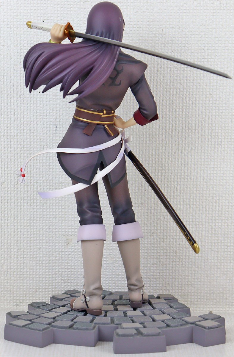 S◎中古品◎フィギュア『テイルズオブヴェスペリア ユーリ・ローウェル』 アルター/ALTER ALTAiR 1/8スケール 暴走男風ミニフィギュア付属_画像4