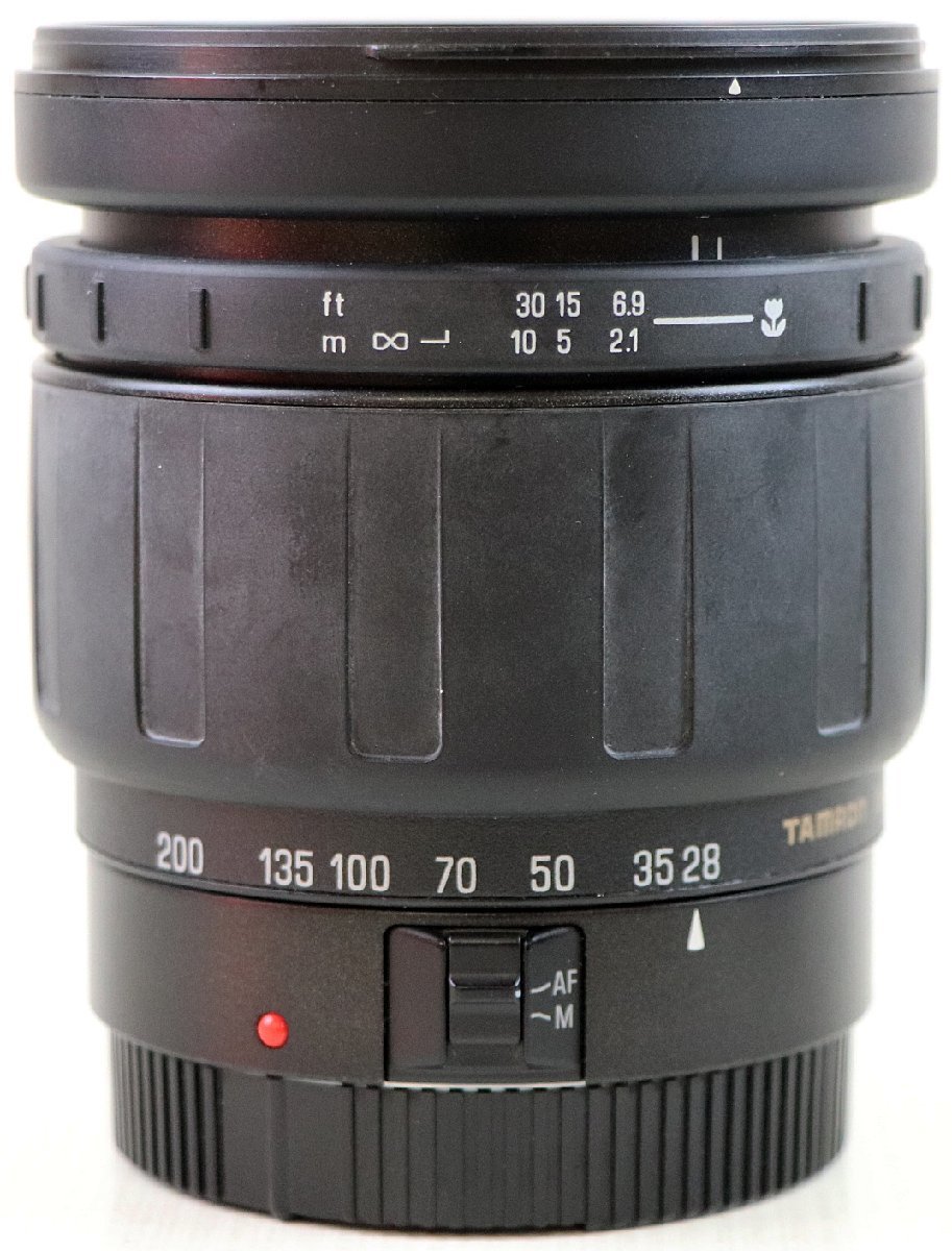 S♪中古品♪レンズ 『AF 28-200mm F/3.8-5.6 LD Aspherical (Model 571D) φ72 (Canonマウント)』 TAMRON/タムロン ※リング部変色あり_画像2