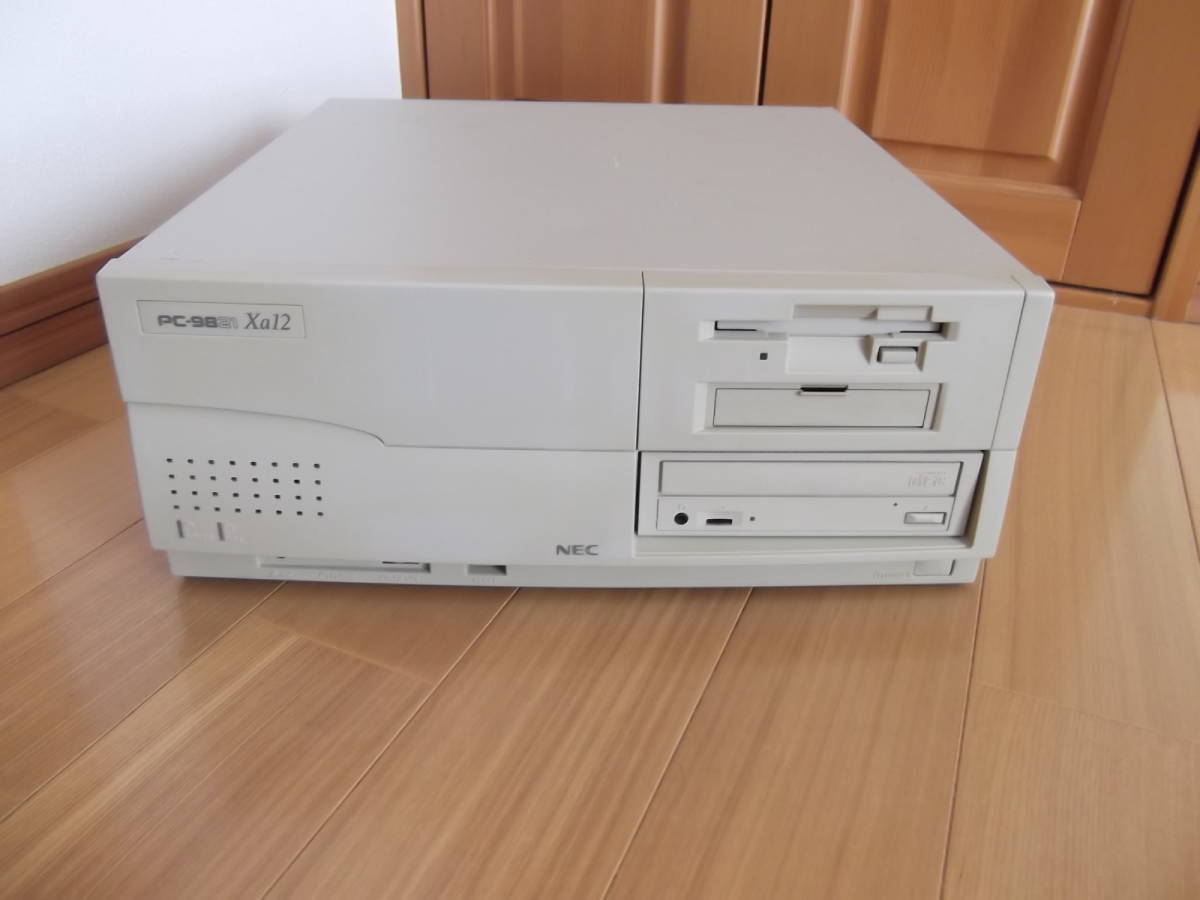 【動作確認済】NEC PC98パソコン PC-9821Xa12/C12 (PCカードスロット内蔵）Windows98＆MS-DOS6.2_画像1