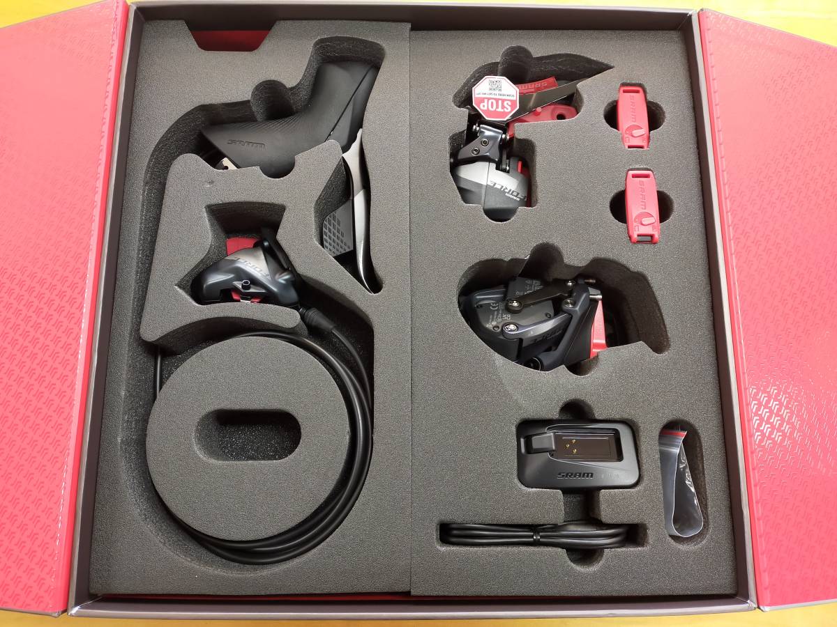 新品未使用 FORCE eTAP AXS グループセット 2X HRD クランク同梱可 油圧ディスク 電動シフト スラム フォース 00.7918.077.006