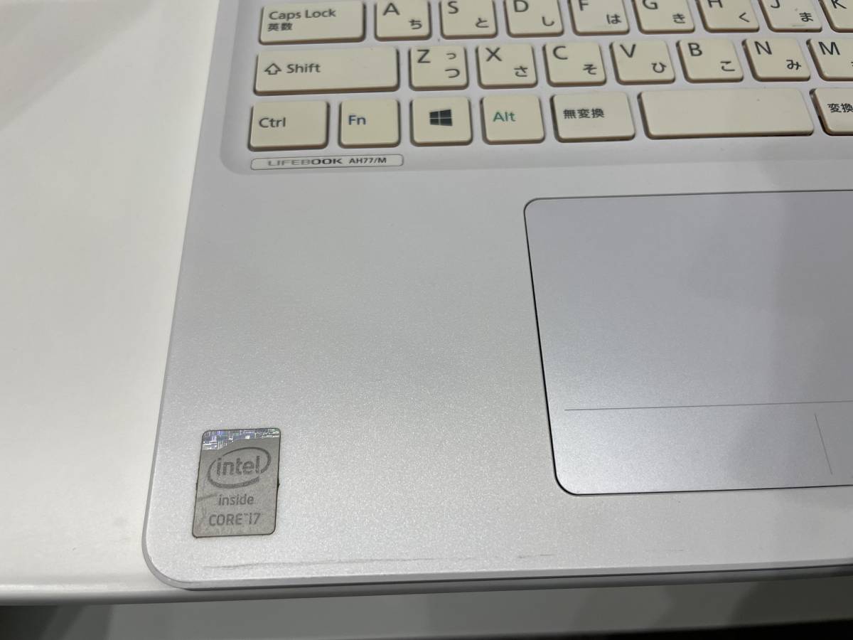 【ジャンク品】FUJITSU FMVA77MWKS LIFEBOOK AH77/M　Core i7 4世代_画像3