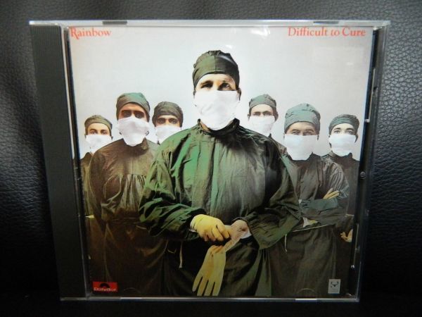 (59) 　RAINBOW　　　/　 DIFFICULT TO CURE 　　日本盤　　　ジャケ、経年の汚れあり_画像1