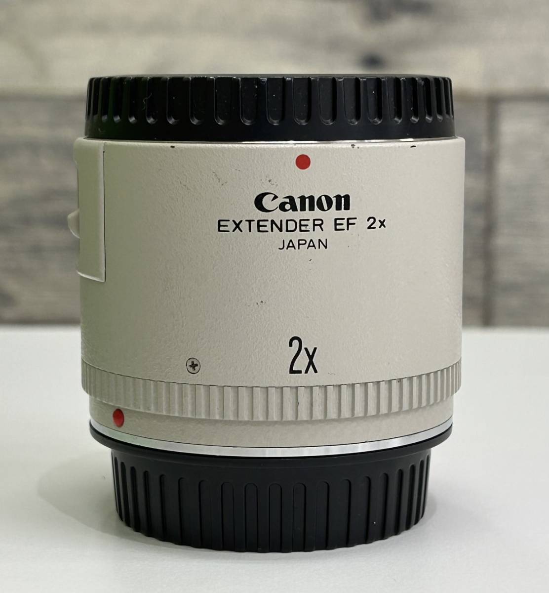 【D-1434】Canon EXTENDER EF 2x 動作未確認 キャノン エクステンダー カメラ レンズ_画像1