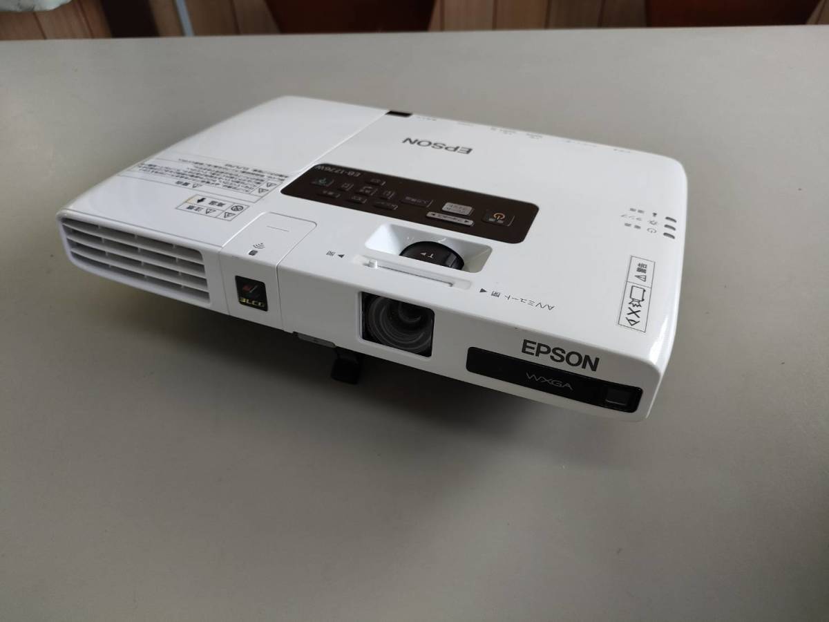 ■EPSON プロジェクター [EB-1776W] / 　中古品　ランプ点灯時間：120時間■送料無料　※無線LAN付/ELPAP10付■231117_画像4