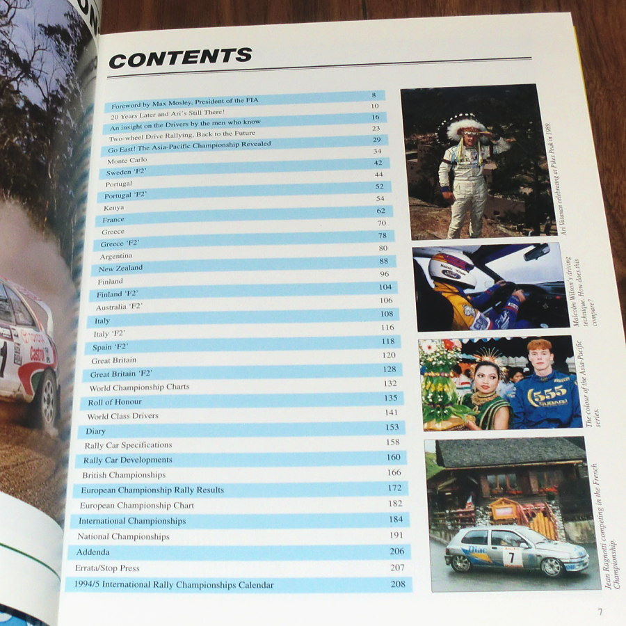 ◇Pirelli World Rallying 1994-1995 No.17 Martin Holmesの画像3
