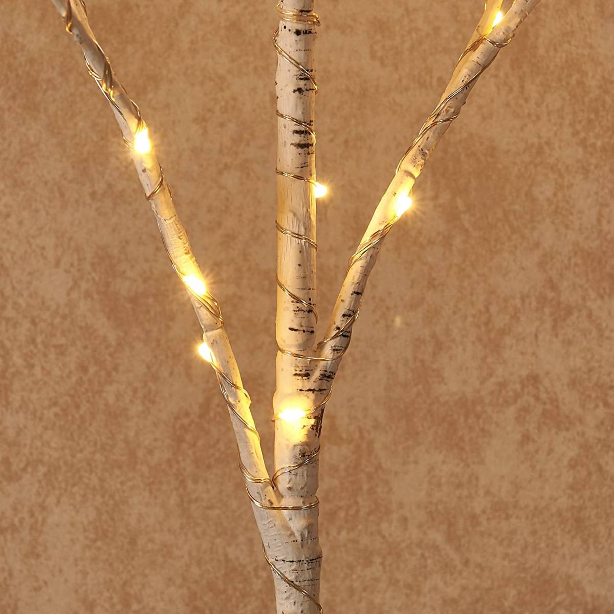 *b ланч tree * LED белая берёза tree свет 150cm елка модный illumination дерево Северная Европа способ Рождество зима интерьер 