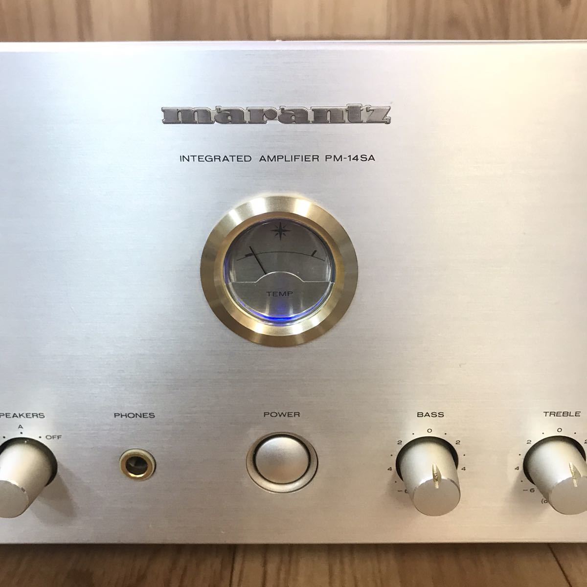 ●送料無料 良品 動作品 Marantz マランツ プリメインアンプ PM-14SA Ver.2/マランツ アンプ PM-14A/FIN _画像4