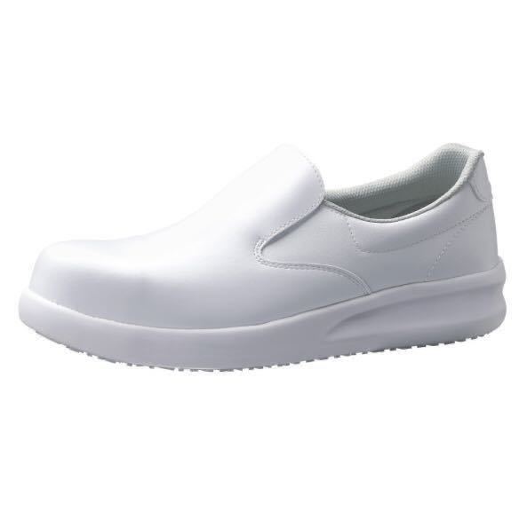  free shipping / unused / green safety wide resin . core super enduring slide work shoes HigRIP 4TH high grip NHF-600 white 23.5cm/ high grip sole safety shoes 