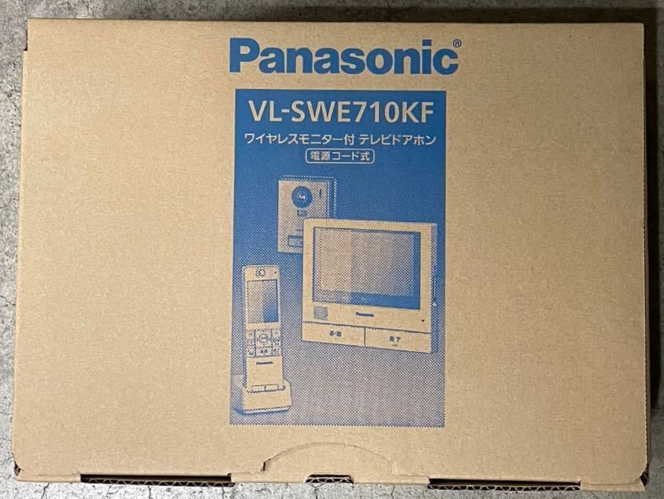 ☆新品　未使用☆ Panasonic ワイヤレスモニター 付テレビドアホン　VL-SWE710KF_画像1