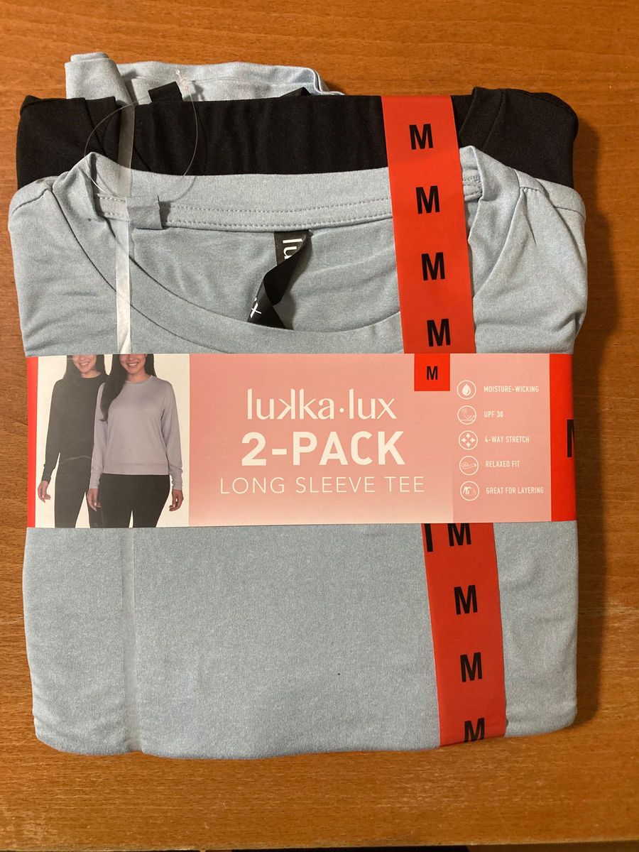 コストコ　LUKKA LUX レディース 長袖Tシャツ Mサイズ 2枚
