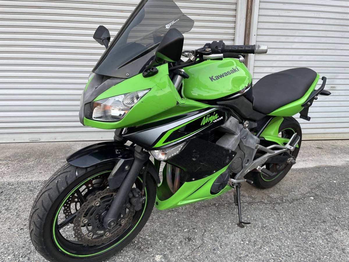 カワサキ ニンジャ４００R ER400B　書類 鍵付き　NINJA400R_画像4