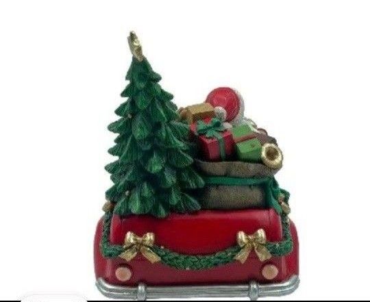 (新品未使用)コストコ　サンタクロース カーのデコレーション　クリスマス
