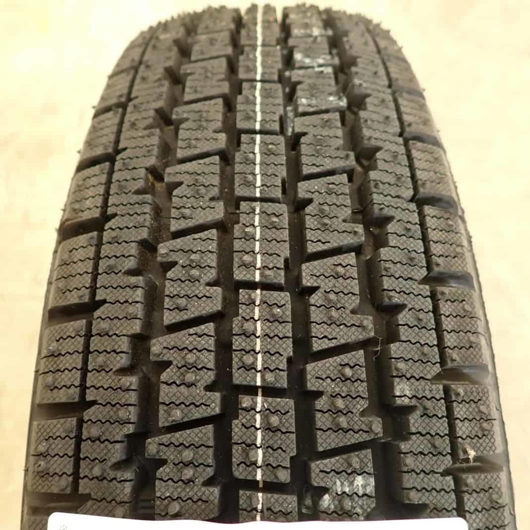 冬 新品 2023年製 4本SET 会社宛送料無料 145/80R12×4J 80/78 LT ブリヂストン W300 スチール 軽トラ 軽バン サンバー アクティ NO,D2981_画像2