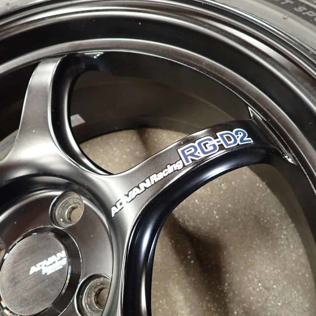 夏4本 会社宛 送料無料 205/40ZR17×7.5J ミシュラン パイロット スポーツ5 2023年 ADVAN RACING RG-D2 アルミ ロードスター 特価 NO,E6346の画像4