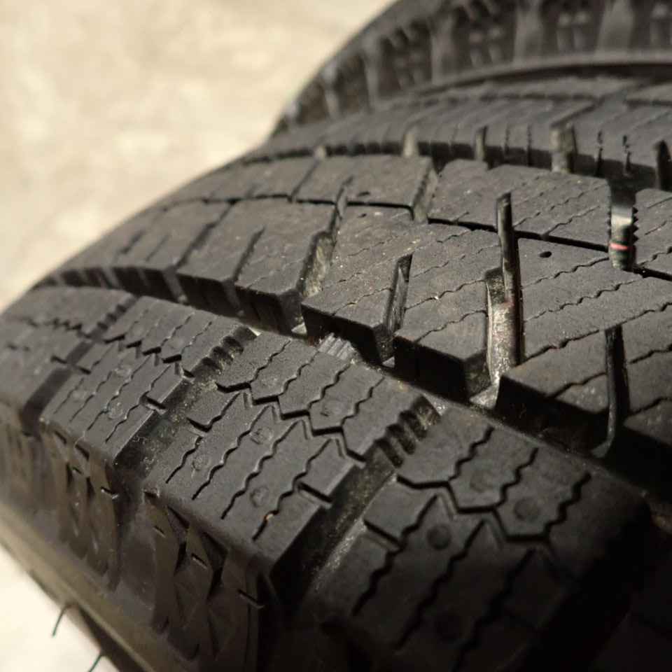 冬4本 会社宛 送料無料 155/65R13×4J 73Q ブリヂストン ブリザック VRX2 2022年製 アルミ セルボ パレット ラパン ゼスト ライフ NO,E6799_画像7