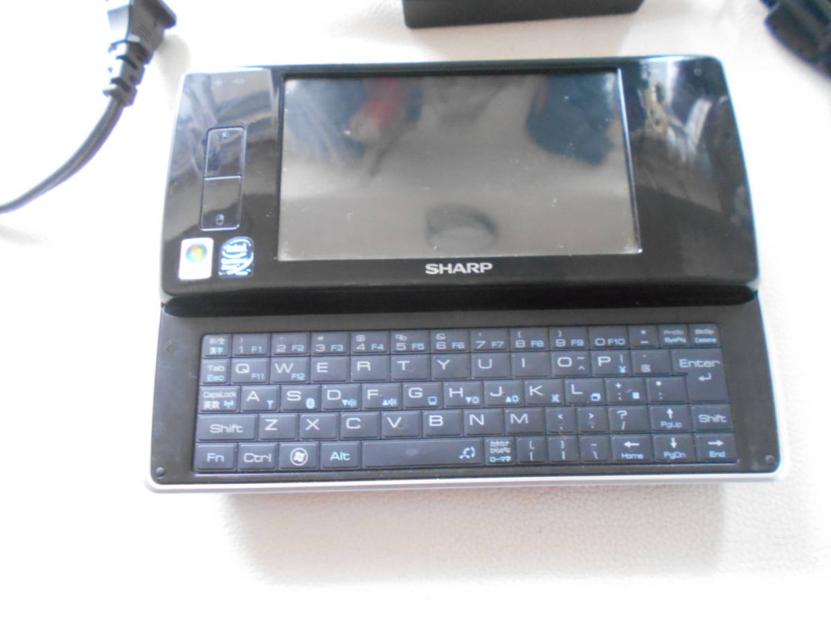 E / WILLCOM D4 ウィルコム Ultra-Mobile PC ・PHS WS016SH シャープ ジャンク品_画像5