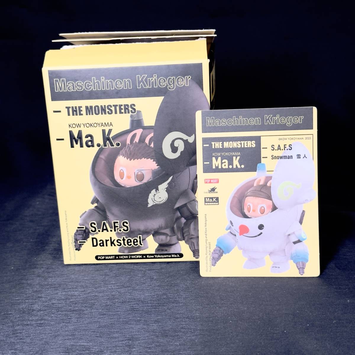 Maschinen Labubu set Ma.K. THUNDERBOLT Snowman ラブブ Maschinen Labubu set Ma.K. THUNDERBOLT Snowman ラブブ