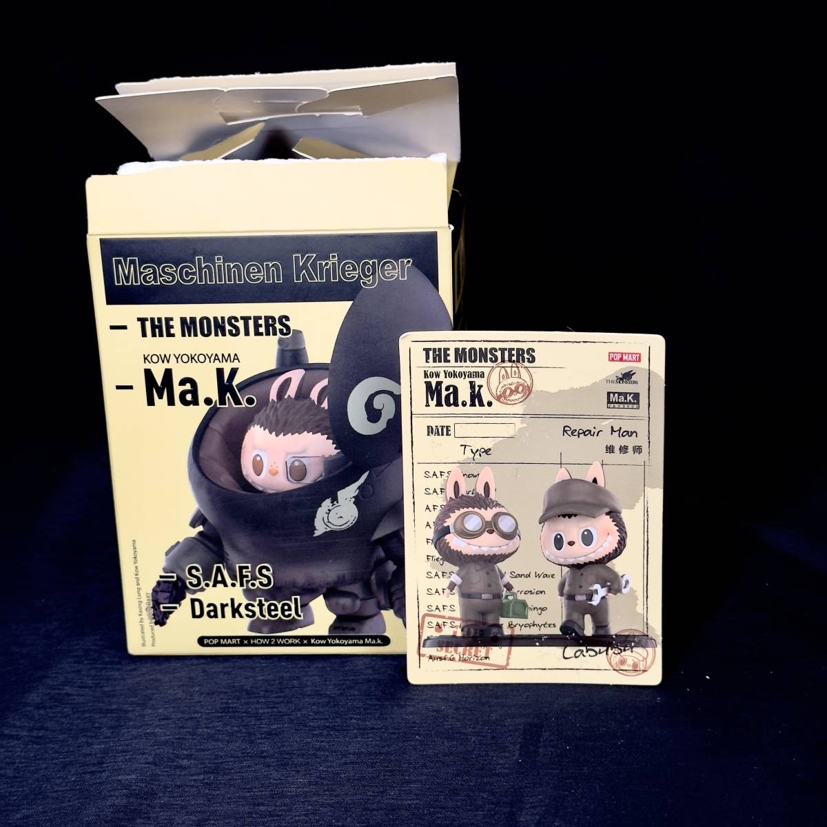 Maschinen Labubu set Ma.K. THUNDERBOLT Snowman ラブブ Maschinen Labubu set Ma.K. THUNDERBOLT Snowman ラブブ