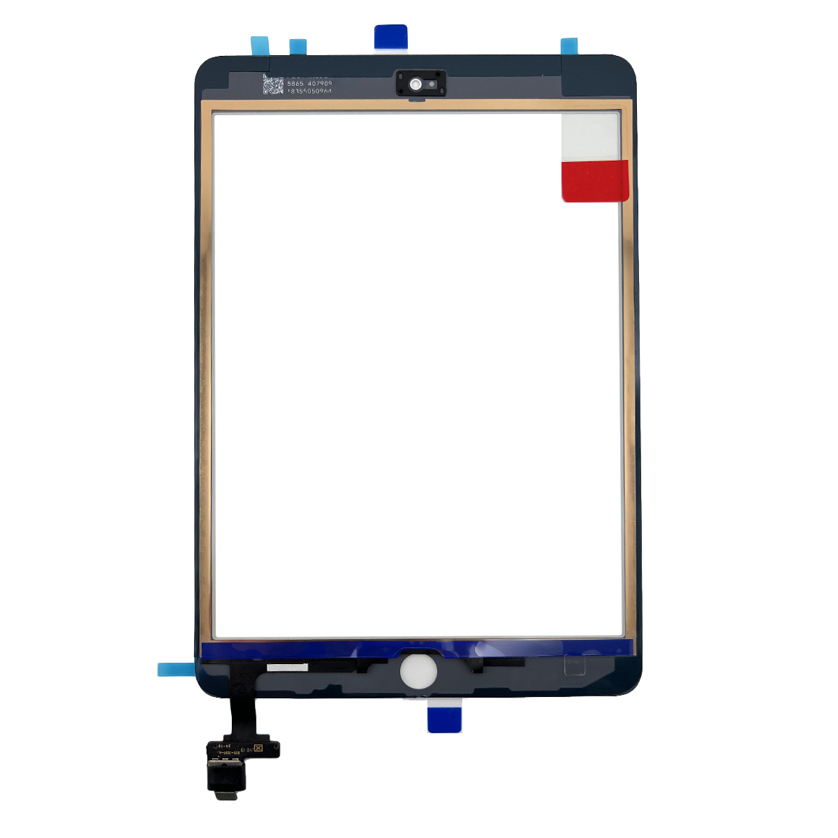 即日発送! iPad mini 第3世代 A1599 A1600 フロントパネル 白 タッチスクリーン交換 デジタイザ修理 リペアパーツ 画面 ガラス 割れ 工具付_画像2
