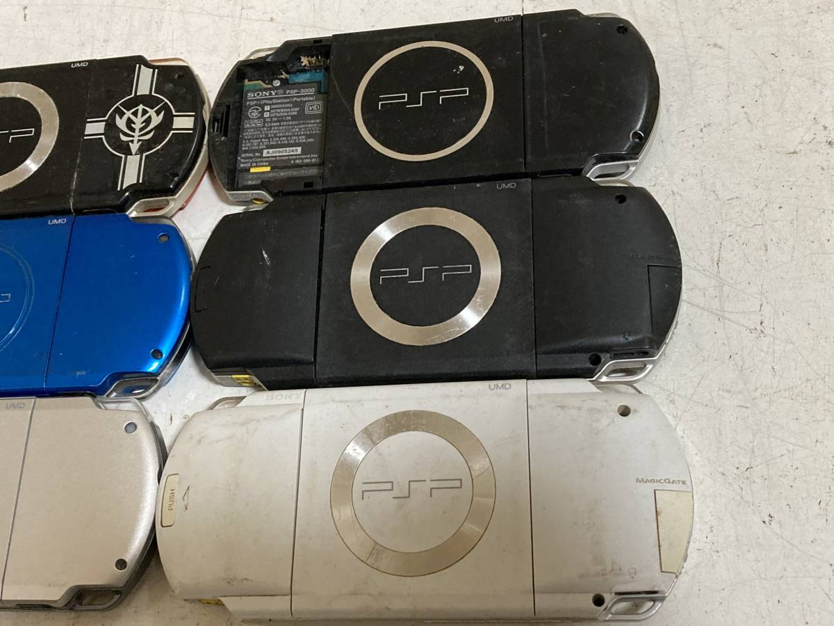 SONY PSP-3000/2000/1000 PSP本体 6台セット ジャンク_画像6