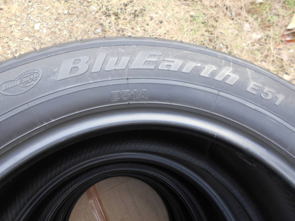 新車外し ヨコハマ BluEarth E51A 225/60R17 タイヤ4本セット 2018年47週 アルファード・ヴェルファイア純正 熊本(送料安い) スバルXV_画像7