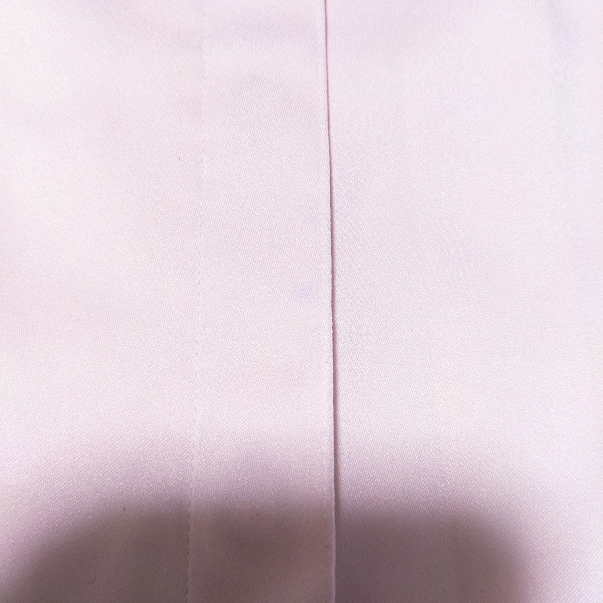 +FY99 translation have CLEAR WEATHER formal lady's M 7 minute sleeve shirt blouse pink plain . collar business ceremony 