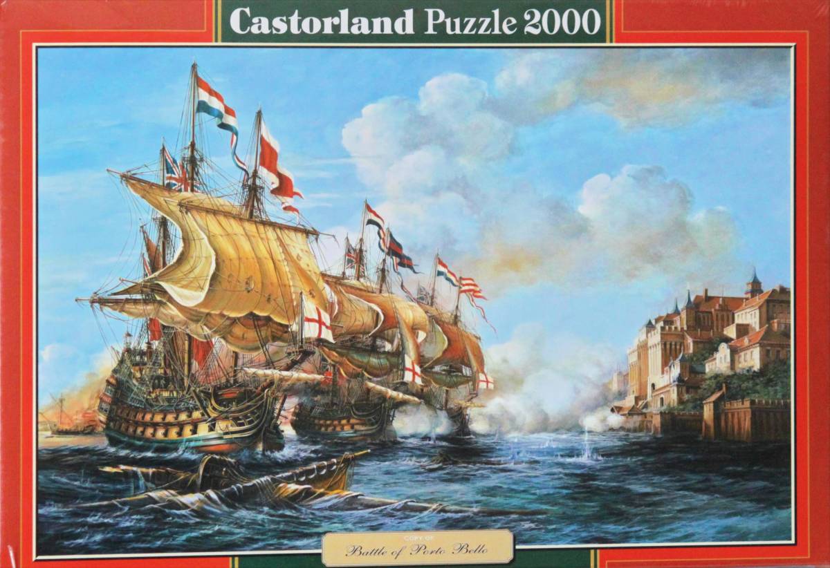 1739年　ポルトベロ海戦　　　　　　　　　　　　　　　　　　　　　　　　　2000ピース_画像1