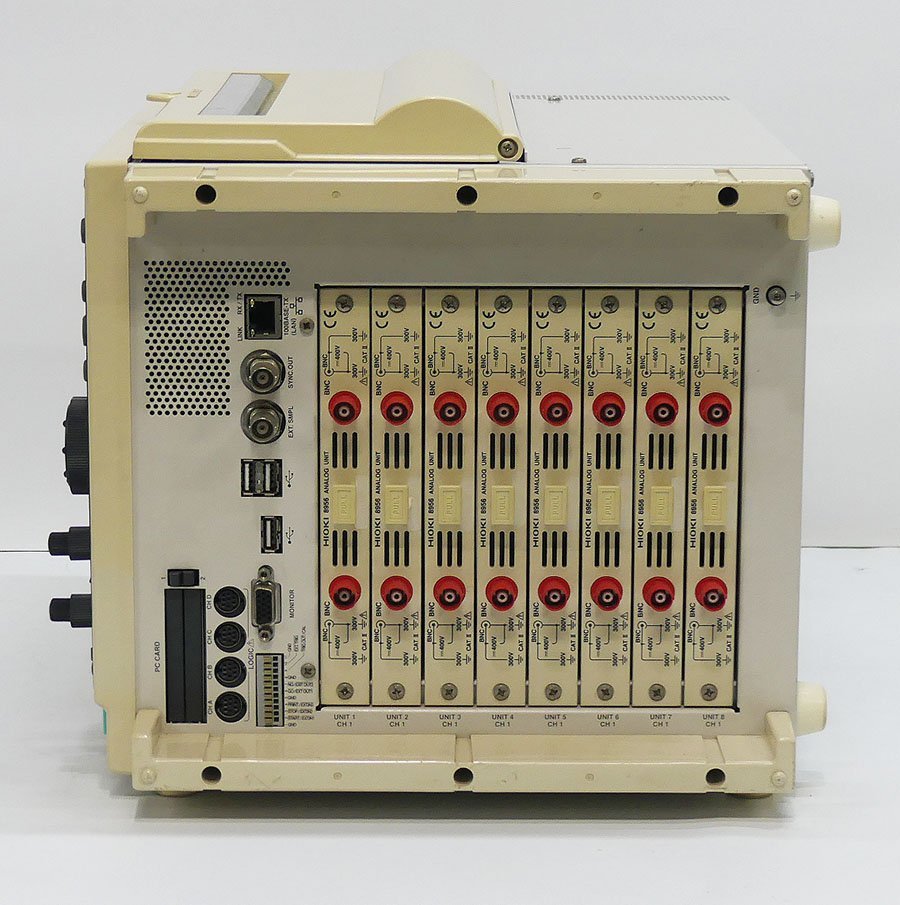 HIOKI 8861-50 メモリハイコーダ 8956x8 16ch (中古 自己診断OK HIOKI 8861-50 メモリハイコーダ 8956x8 16ch (中古 自己診断OK