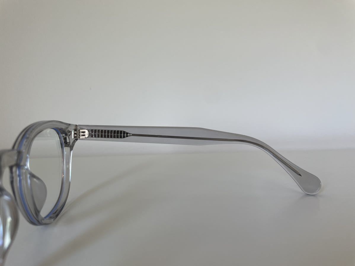 ノーブランド　タートオプティカル型ボスリントン眼鏡　46サイズ（MEDIUM）ライトグレー/モスコット レムトッシュ　ボスリントン_画像3