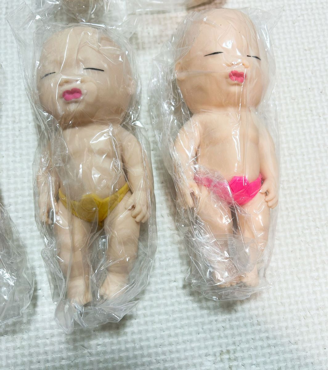 【セール中】4点セットアグリーベイビーズ スクイーズ 赤ちゃん 可愛い 人形