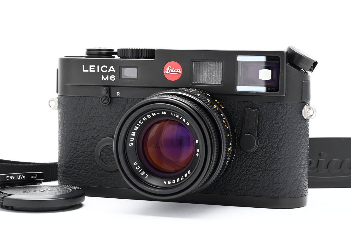 1A-930 Leica ライカ M6 TTL 0.72 SUMMICRON-M 50mm f/2 E39 レンジファインダー フィルムカメラ UVa 13131 付属_画像1