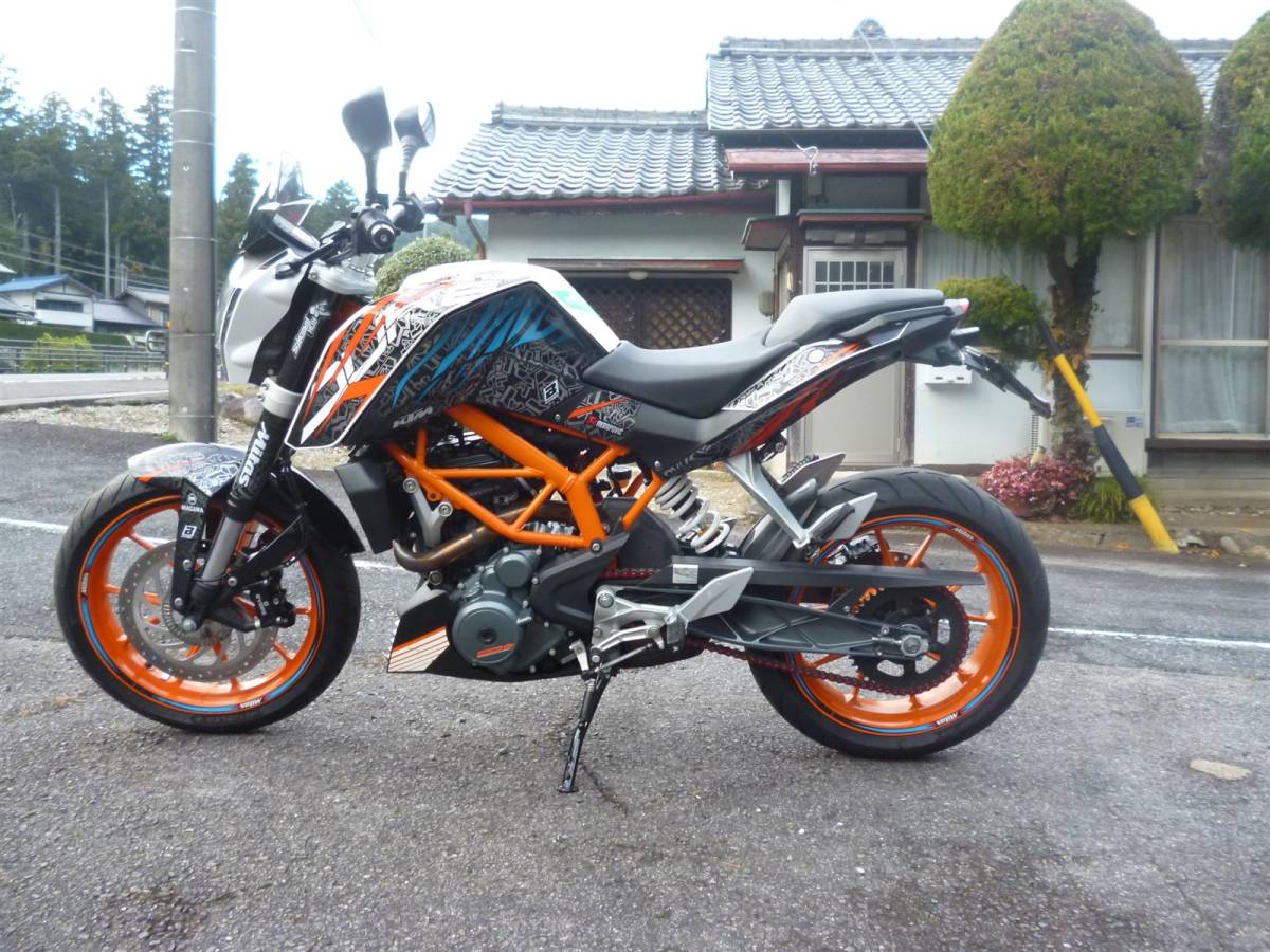 KTM390デュークABS　予備車検受け渡し　超極上車　ETCつき_画像3