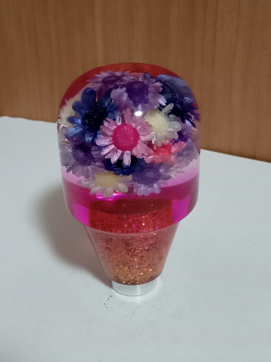  underwater flower shift knob hand made deco truck old car retro truck .. that time thing manner M12×1.25