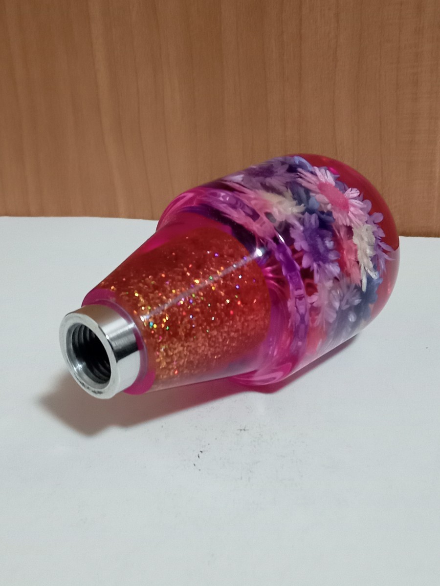  underwater flower shift knob hand made deco truck old car retro truck .. that time thing manner M12×1.25