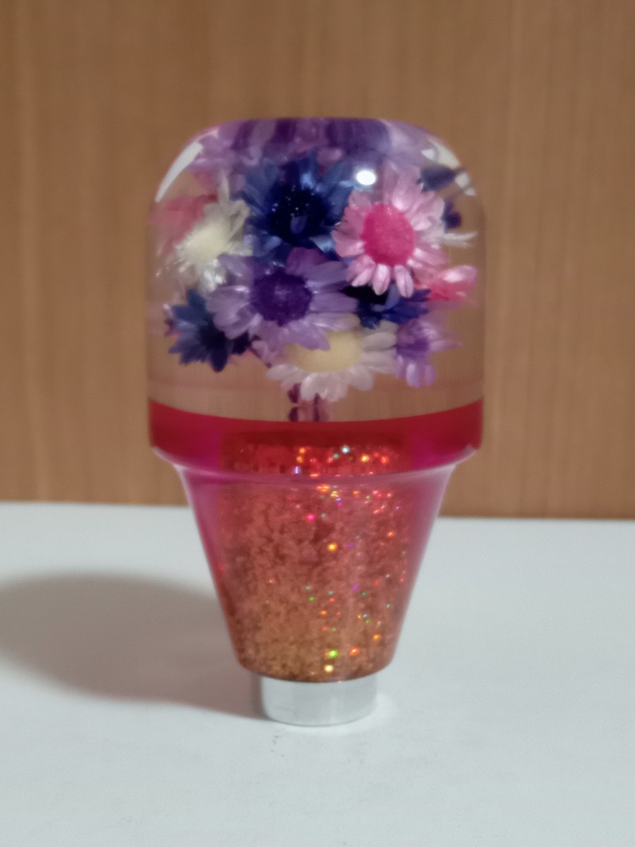  underwater flower shift knob hand made deco truck old car retro truck .. that time thing manner M12×1.25