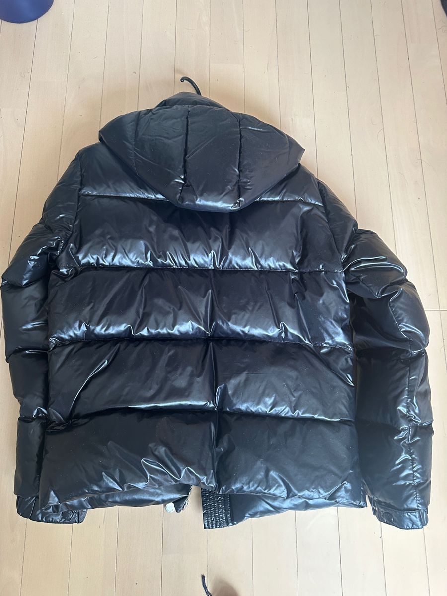美品】MONCLERヒマラヤ ダウンジャケット シャイニーブラック 1 美品】MONCLERヒマラヤ ダウンジャケット シャイニーブラック 1