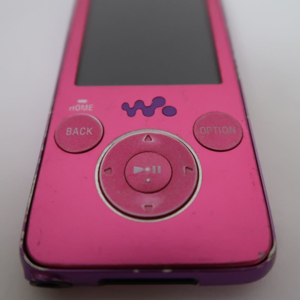 SONY ソニー NW-S636F 4GB ウォークマン WALKMAN ポータブル Sシリーズ ピンク 動作　訳あり_画像6