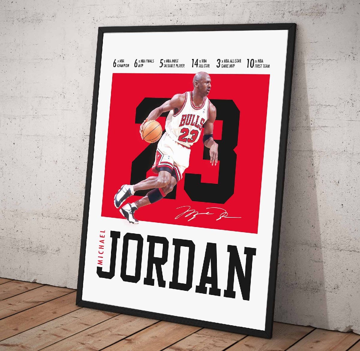  постер [ NBA Michael * Jordan / Michael Jordan ]poster рама нет 297×210mm -c1