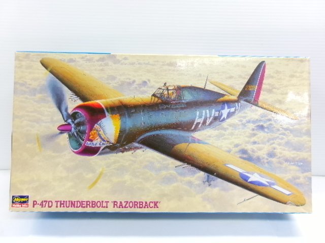ハセガワ 1/48 P-47D サンダーボルト レザーバック キット おまけパーツ付 (2500-392)_画像1