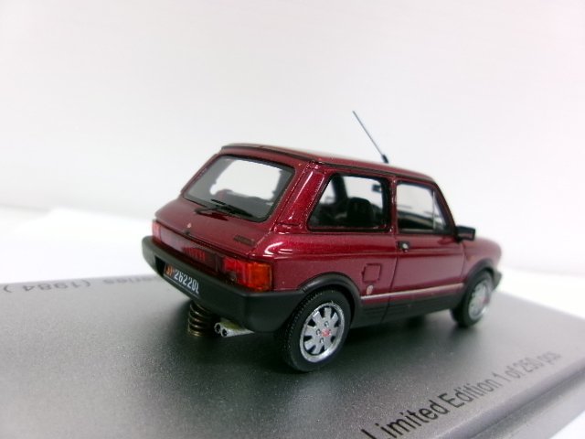 KESS ケス 1/43 アウトビアンキ A112 アバルト シリーズ 7 1984 Ardenza Met (4572-659)_画像2