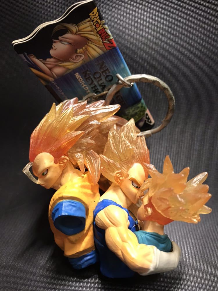 ドラゴンボールＺ/DRAGONBALL/ NEO ハイクオリティー フィギュア キーホルダー 2 〈サイヤ人の系譜〉 孫悟空 ベジータ トランクス_画像1