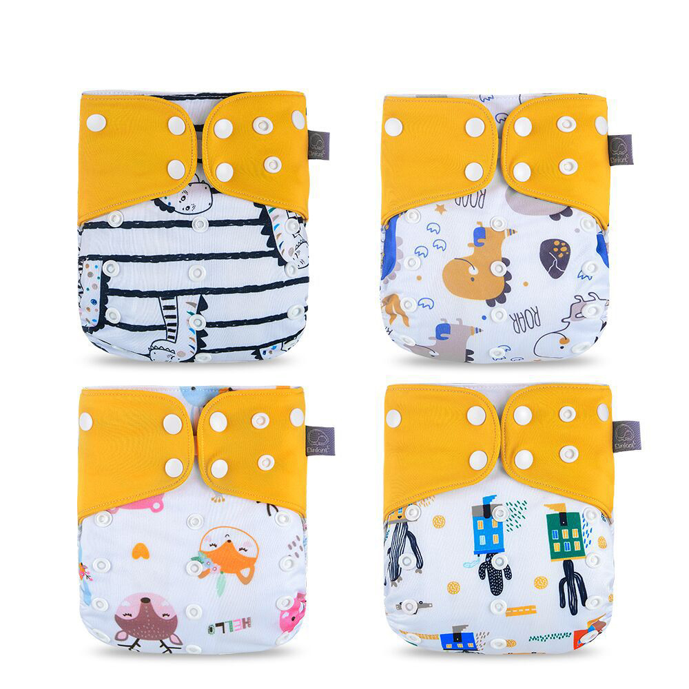 * H * diaper cover 4 pieces set ykes061s4 diaper cover 4 point set diaper cover cloth diaper cover cloth diaper cover goods for baby diaper cover 