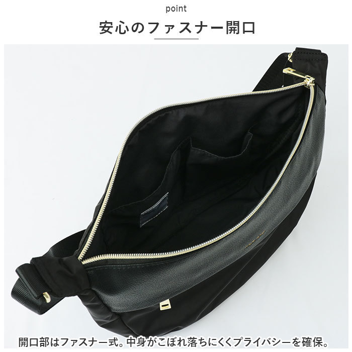 ☆ GY.グレー ☆ Legato Largo グロッシーコンビ ミニショルダー レガートラルゴ ショルダーバッグ LI-E1591 Legato Largo_画像7